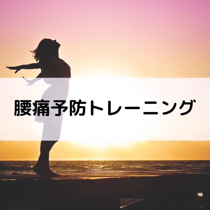 【三郷・八潮】腰痛を予防する筋トレ｜メルシー整体院